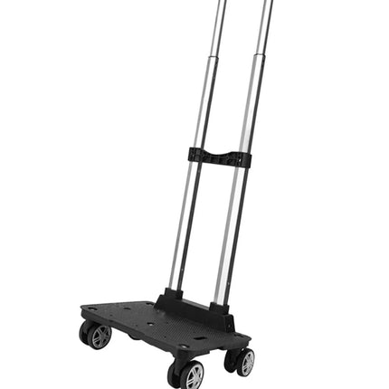 Yinanstore Luggage Cart Backpack Trolley Airplane Wheels Durable Hand Truck Luggage Cart with Wheels for Shopping Moving Teens Children four wheeled