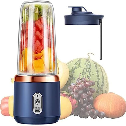 Portable Juicer, Personal Blender, 14Oz Smoothie and Juice Blender | Handheld Travel Fruit Mixer, Babies Food Mixing Machine Blender for Offices, Sports, Travel and Home Pochy