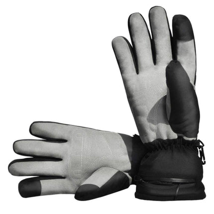 Heated Gloves for Women Men, Gloves for Raynauds Disease, Walking Dogs, Cycling, Hunting, Fishing Waterproof & Windproof Black Color small/medium size