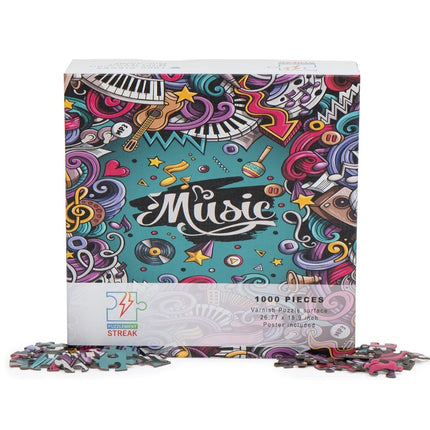 Puzzlement Streak - 1000 Piece Puzzle (Music)