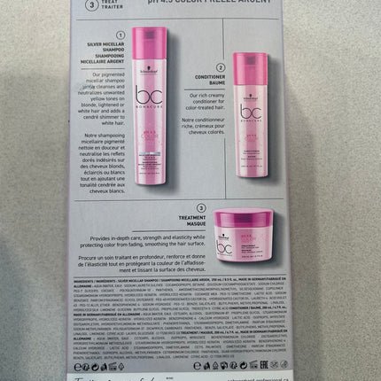 Schwarzkopf pH 4.5 Color Freeze Silver Set