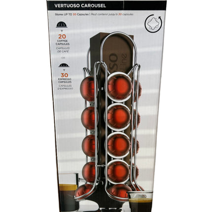 Purepara Vertuoso Carousel For 20 Coffee Capsules or 30 Espresso Capsules