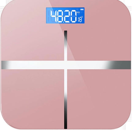 Bathroom Scales for Body Weight,Rechargeable Battery and Temperature Display