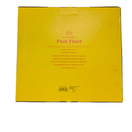 Sunsquad Inflatable Pool Flaot 6'5" Long