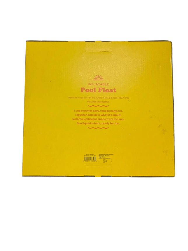 Sunsquad Inflatable Pool Flaot 6'5" Long