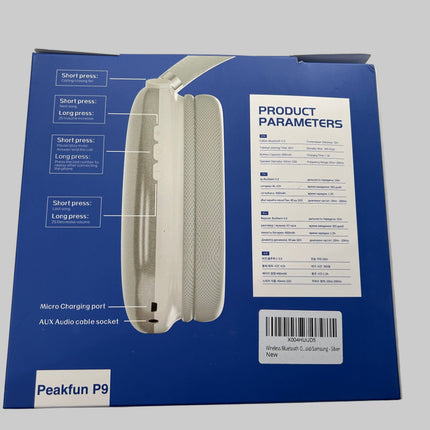 PEAKFUN P9 Wireless Bluetooth Headphones Headset