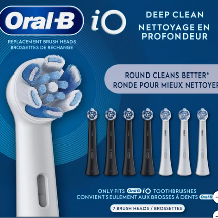 Oral-B iO Ultimate Deep Clean Brush Heads - 1 brush head