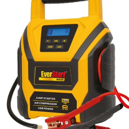 EverStart 1600 Amp Lithium Jump Starter with Air Compressor