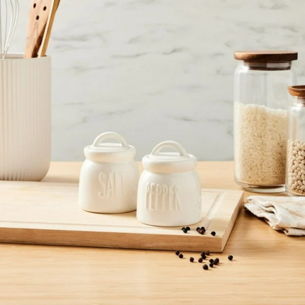FRAÎCHE Spring Salt and Pepper Shaker Jars Set