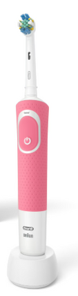 Oral-B Vitality 3710 Electric Toothbrush with Charging Base, RED