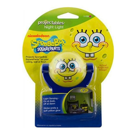 Nickelodeon Projectables LED Plug-In Night Light, SpongeBob SquarePants