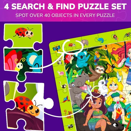 QUOKKA Kids 100 pieces Jigsaw Puzzles - CHOOSE SET