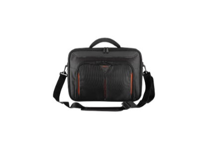 TARGUS Classic+ 17-18" Clamshell Laptop Case, BLACK/RED