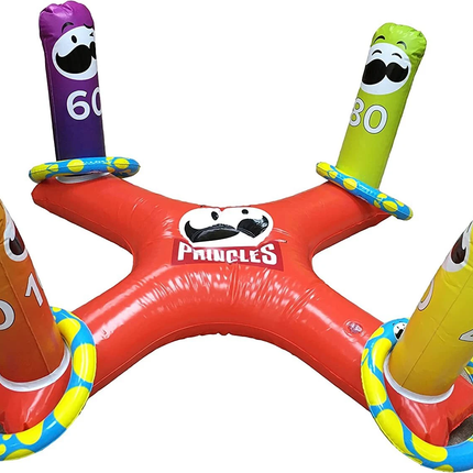 Inflatable 24 Inch Pringles Ring Chip Toss Pool Toy Game Float