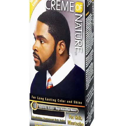 3 Pack Creme of Nature – Nourishing permanent hair color Natural black