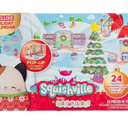 Squishmallows' Squishville 2" Holiday Calendar Plush 24pk