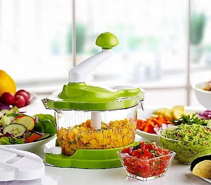 GENIUS Mix-Cutter Food Processor Set, RED