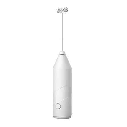 Coffee Maker Electric Milk Frother Maker Mini Coffee Maker Whisk Hand Coffee Frother Cappuccino Creame-Whiter