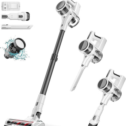 P11 Cordless Vacuum Cleaner, Adjustable Stick Vacuum with 2200 mAh Battery