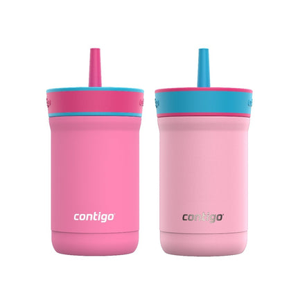 CONTIGO Kids 2-PACK Leighton Spill-Proof Timblers, 12fl oz/354ml EACH