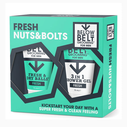 Below the Belt Fresh Nuts & Bolts Gift Set for Men