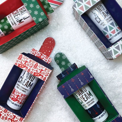 Christmas Novelty Hand Cream + Nail File Set, 1pc