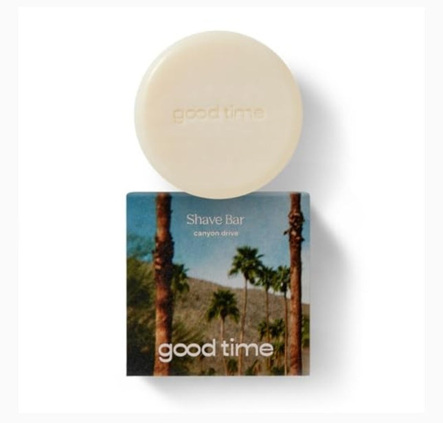 Good Time Moisturising Shave Bar - Close Shaves & Soft Skin Unisex - Bergamot  Eucalyptus & Musk