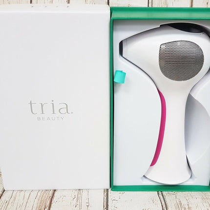 Tria Beauty Hair Removal Laser 4X Technology, WHITE/PINK LIKE NEW