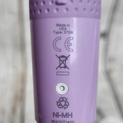 Braun Oral-B Pro Timer 3708 Electric Toothbrush Handle with Charging Base, LILAC