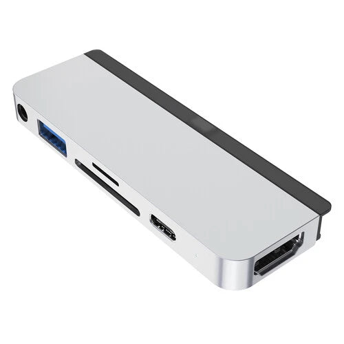 HyperDrive HD319B-SIL-GL 6-in-1 USB-C Hub for iPad Pro/Air - (HD319B-Silver)