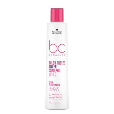 SCHWARZKOPF - BONACURE Color Freeze Silver - Shampoo 8.5oz/250ML