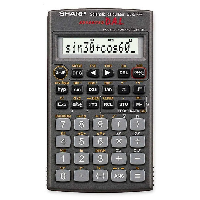 Sharp EL-510R Scientific Calculator
