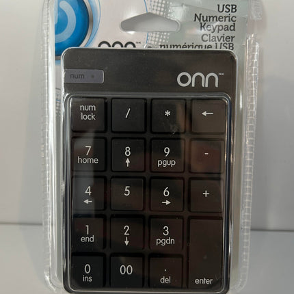 ONN Usb Numeric Keypad 19 Keys