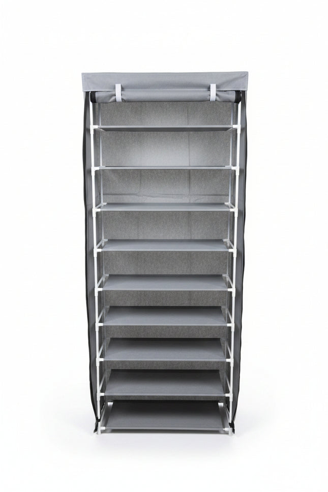 9 Tiers covered shoe rack