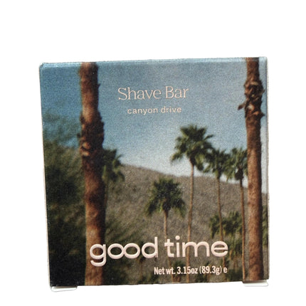 Good Time Shave Bar Soap  3.15oz
