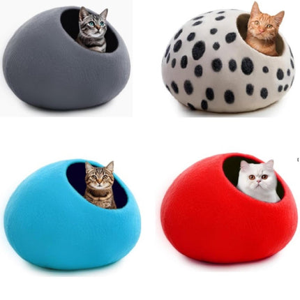 Woolygon Wool Cat Cave Beds
