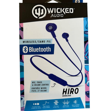 Wicked Audio HIRO Bluetooth Wireless with Mic/Track Control Earbuds