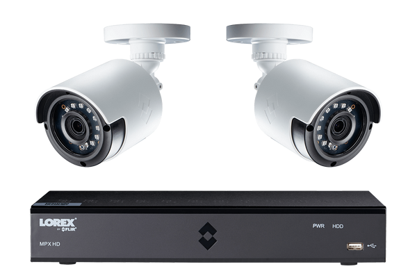 NEW Lorex 4 Channel  Super HD 1 TB HDD W. 2 Cameras - LHA2104