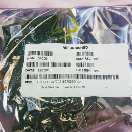 DELL 0FCGN Broadcom 5720 Dual-Port 1GbE PCIe Network Interface Card