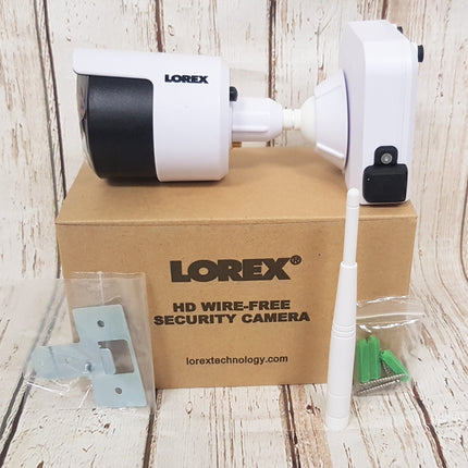 NEW, Lorex LWB3801-C HD 1080p Wire-Free Security Camera with USB Receiver, WHITE