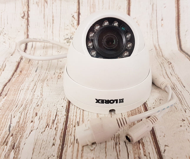 Lorex LNE3162 3MP DOME Security Camera POE IP Weatherproof High Definition.