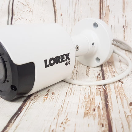 Lorex LKB383A 4K Ultra HD 8-Megapixel Outdoor Network Bullet Camera with Audio