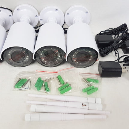 4 X Lorex 1080p HD Wireless CCTV Security Camera LWU3720 SERIES LWU3724