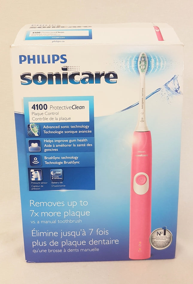 PHILIPS Sonicare 4100 Protective Clean Electric Toothbrush, HX6816/01 PINK