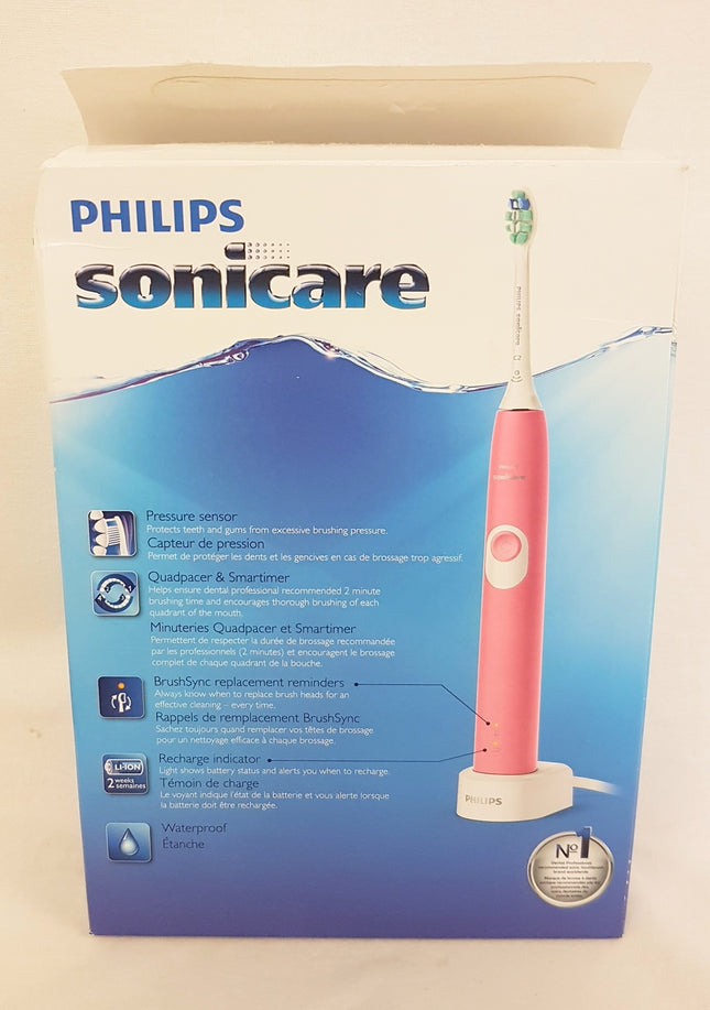 PHILIPS Sonicare 4100 Protective Clean Electric Toothbrush, HX6816/01 PINK