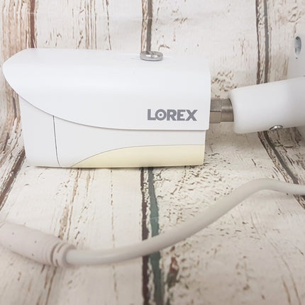 Lorex LNB8005 (POE) (8MP) 4K UHD IP Bullet Security Camera, White USED