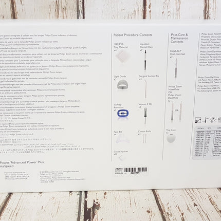 NEW, PHILIPS Zoom! Chairside Light-Activated Whitening Kit ZM2665 -