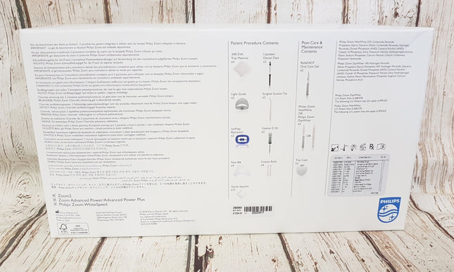 NEW, PHILIPS Zoom! Chairside Light-Activated Whitening Kit ZM2665 -