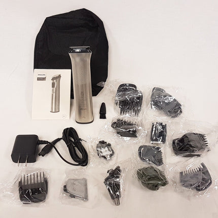 PHILIPS 7000 Series Norelco Steel Multigroom All-in-One Trimmer MG7750 - 22 PCS LIKE NEW