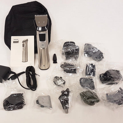 PHILIPS 7000 Series Norelco Steel Multigroom All-in-One Trimmer MG7750 - 22 PCS LIKE NEW